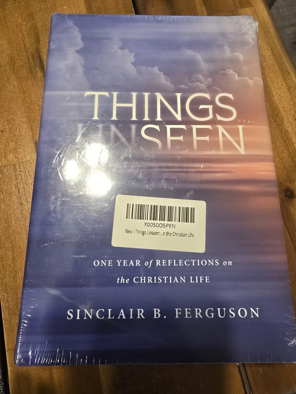 Things Unseen by Sinclair B. Ferguson - Purple/Blue Hardcover